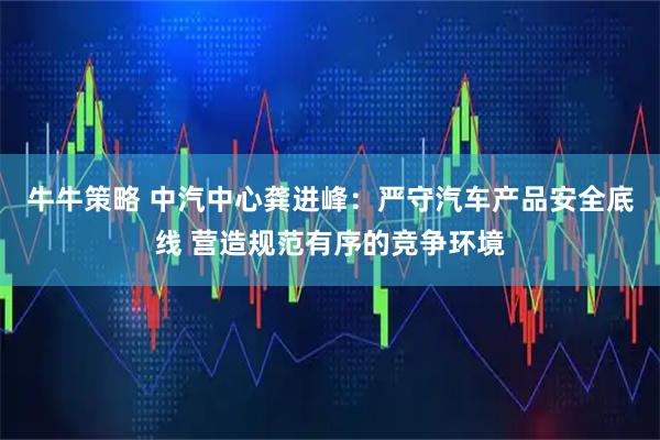 牛牛策略 中汽中心龚进峰：严守汽车产品安全底线 营造规范有序的竞争环境