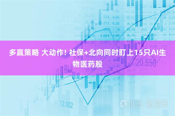 多赢策略 大动作! 社保+北向同时盯上15只AI生物医药股